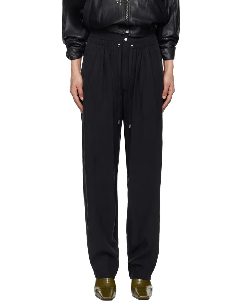 Isabel Marant Black Gleen Trousers Black