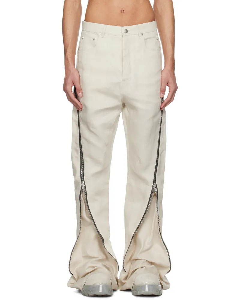 Rick Owens Off-White Hollywood Bolan Banana Jeans 41