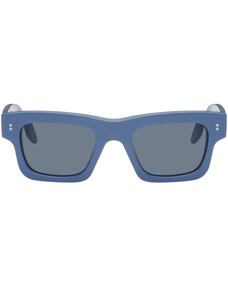 J.W.Anderson SSENSE Exclusive Blue Rectangle Sunglasses 810