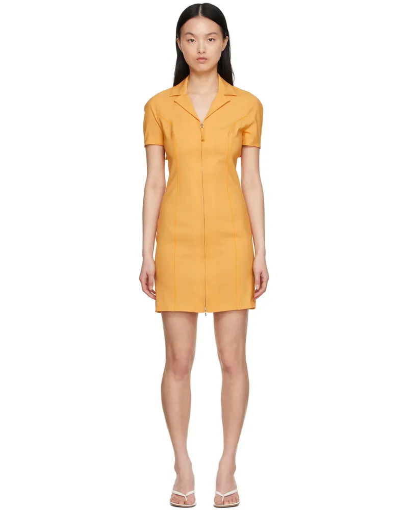 Jacquemus Orange 'La Robe Tangelo' Dress 750