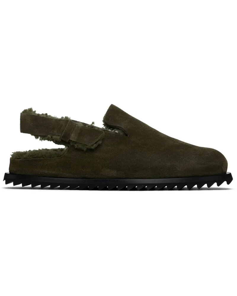 Officine Creative Italia Khaki Introspectus 004 Loafers Khaki