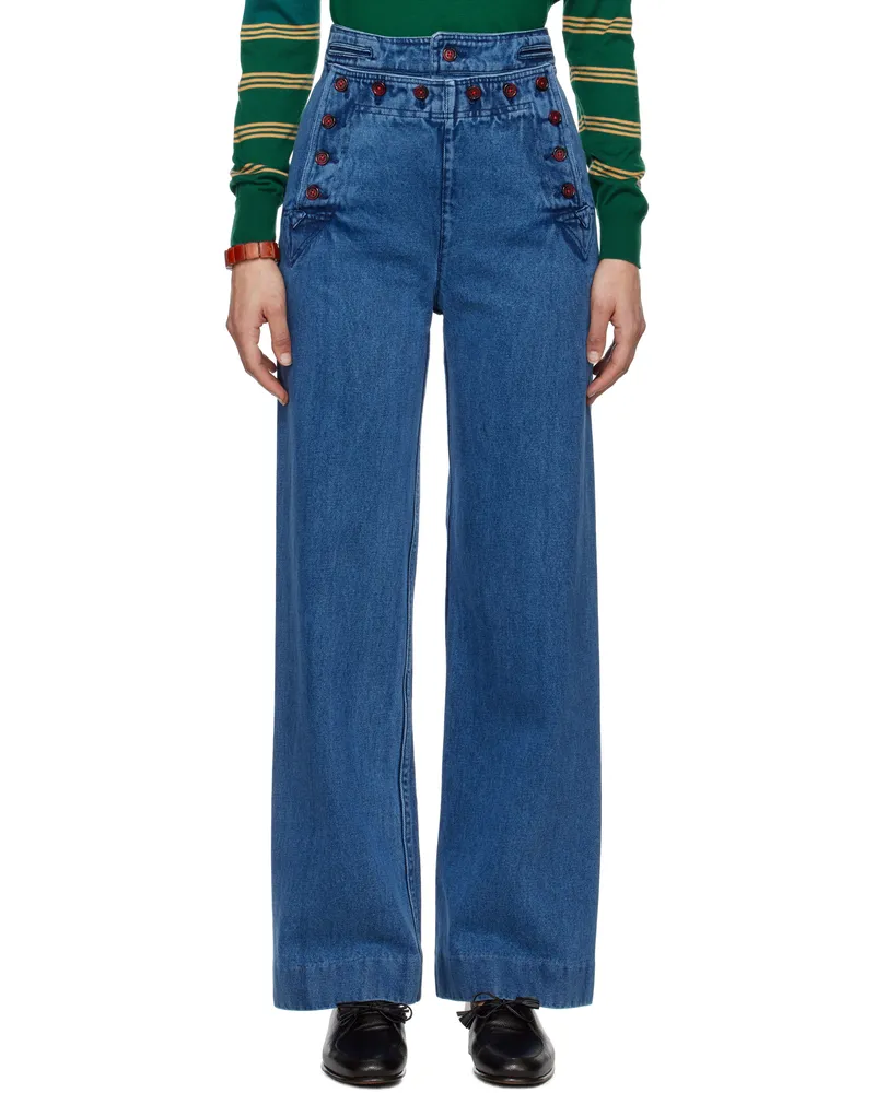 BODE Blue Sailor Jeans Indigo