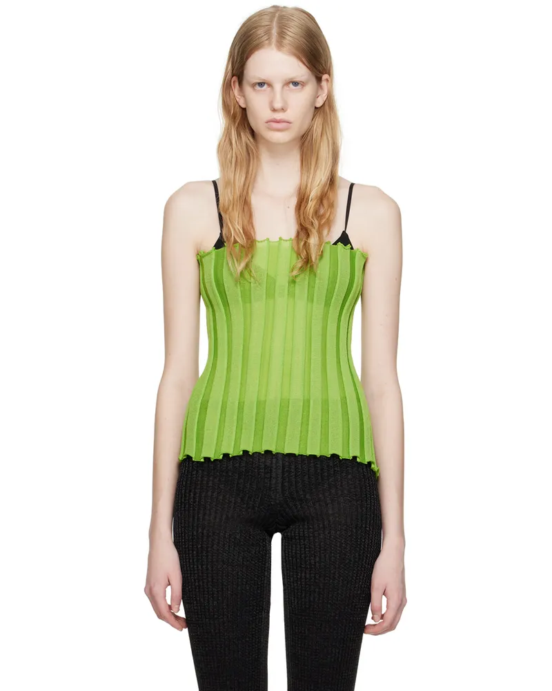 A. ROEGE HOVE Green Katrine Tube Top Apple