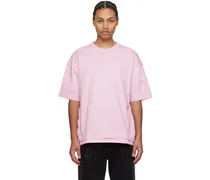 Pink Side Zip T-Shirt