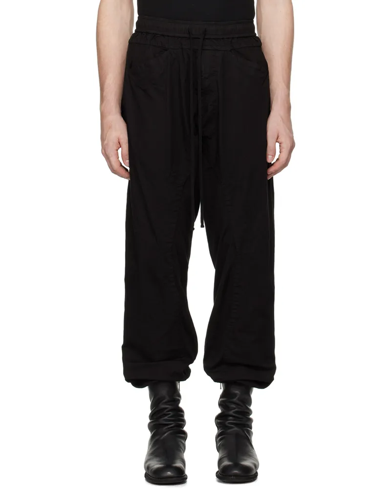 Julius Black Jogger Track Pants Black