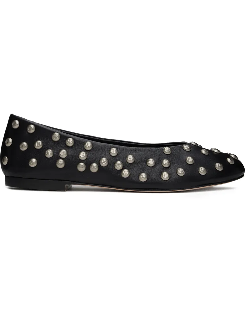 GIMAGUAS Black Bailarina Ballerina Flats Black
