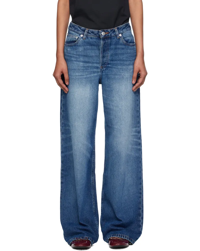 A.P.C. Blue Elisabeth Jeans Ial