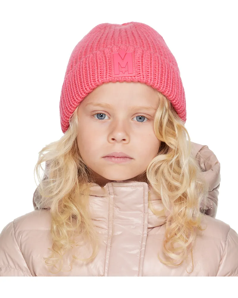Mackage Kids Pink Jude Beanie Bright
