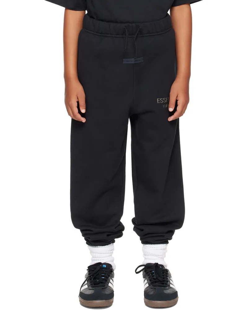 Fear of God Kids Black Classic Fit Sweatpants Jet