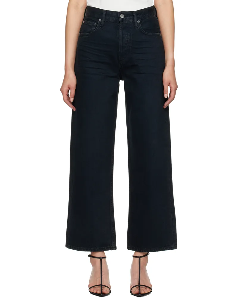 AGOLDE Black Ren Jeans Scowl