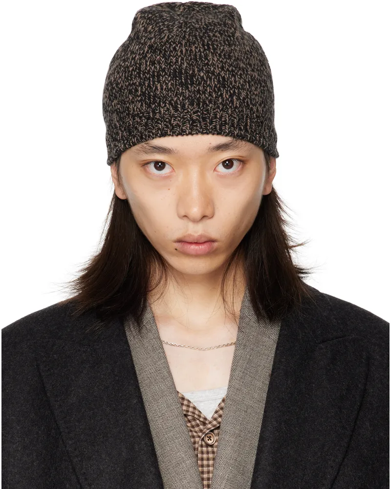 Our Legacy Black & Brown Classic Beanie Bear