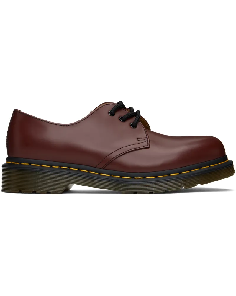 Dr.Martens Burgundy 1461 Smooth Leather Derbys Cherry