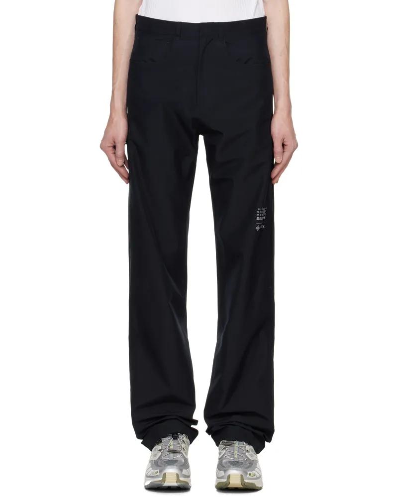 Maison Margiela Black Salomon Edition Taffeta Trousers 900
