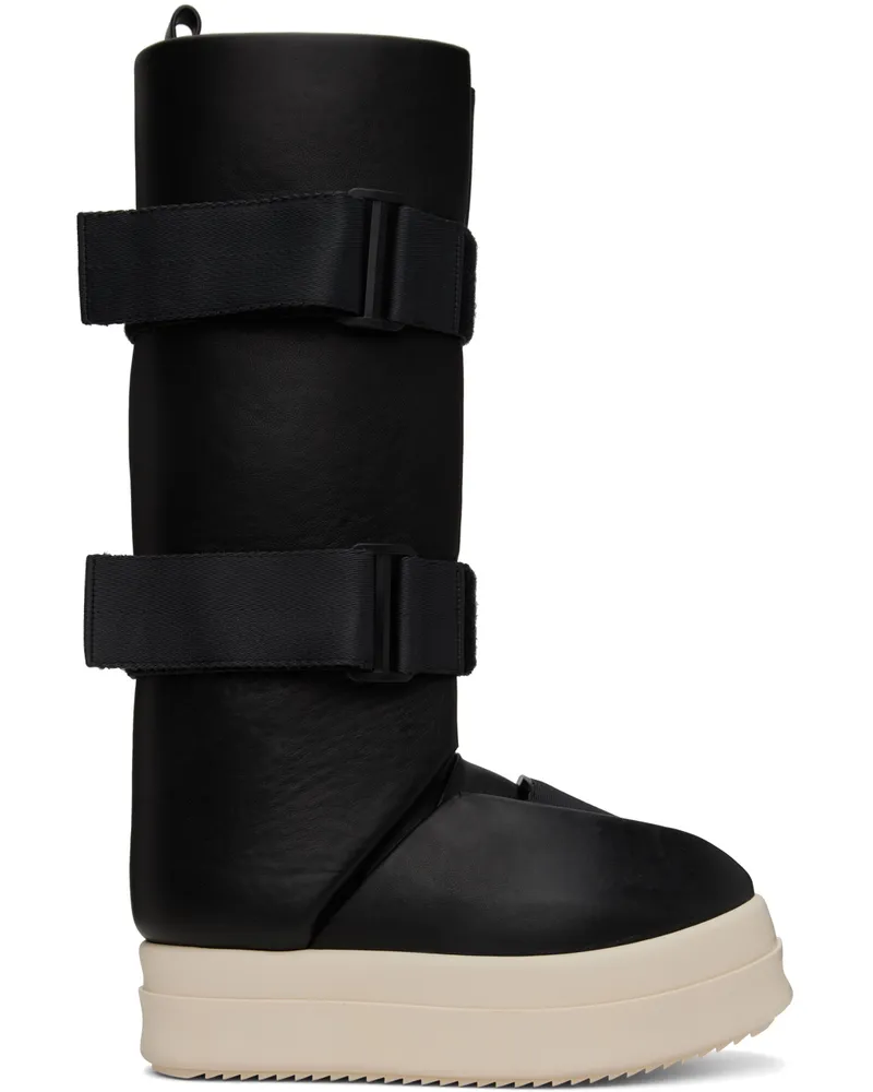 Rick Owens Black Splint Boots 91