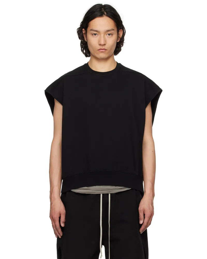 DRKSHDW by Rick Owens Black Hollywood SL Jumbo Tatlin Sweatshirt 09