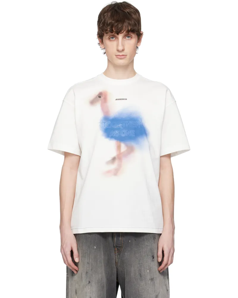Adererror White 0104 T-shirt Off