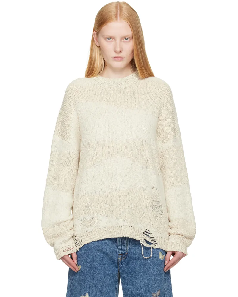 Our Legacy Off-White Popover Sweater White