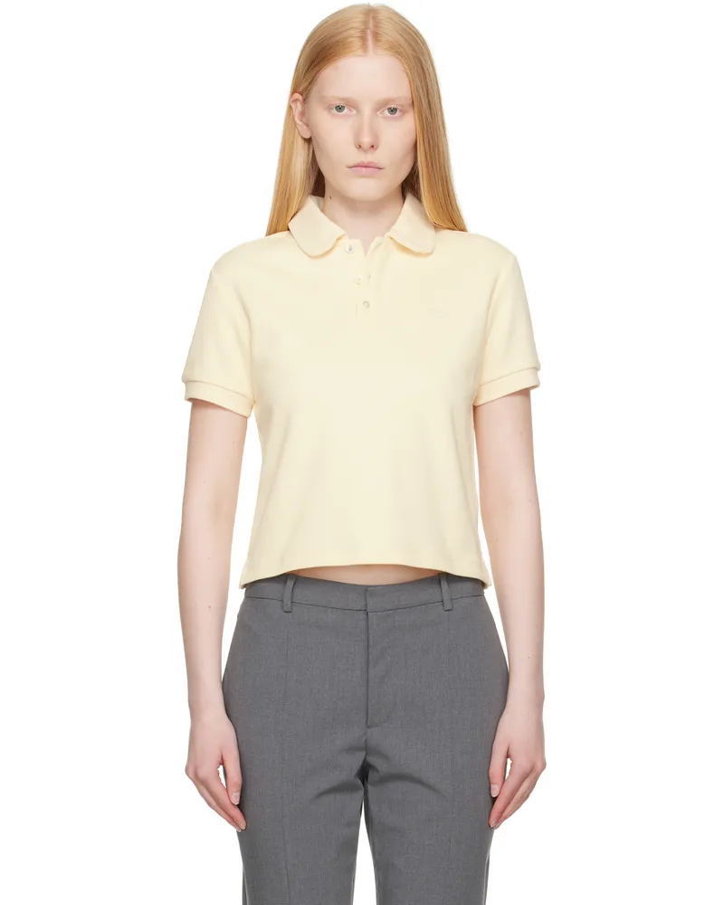Sandy Liang Yellow Louise Polo Butter