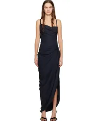 Jacquemus Navy 'La robe Saudade longue' Maxi Dress Dark