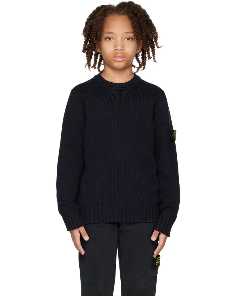 Stone Island Kids Navy 515A2 Sweater V0020