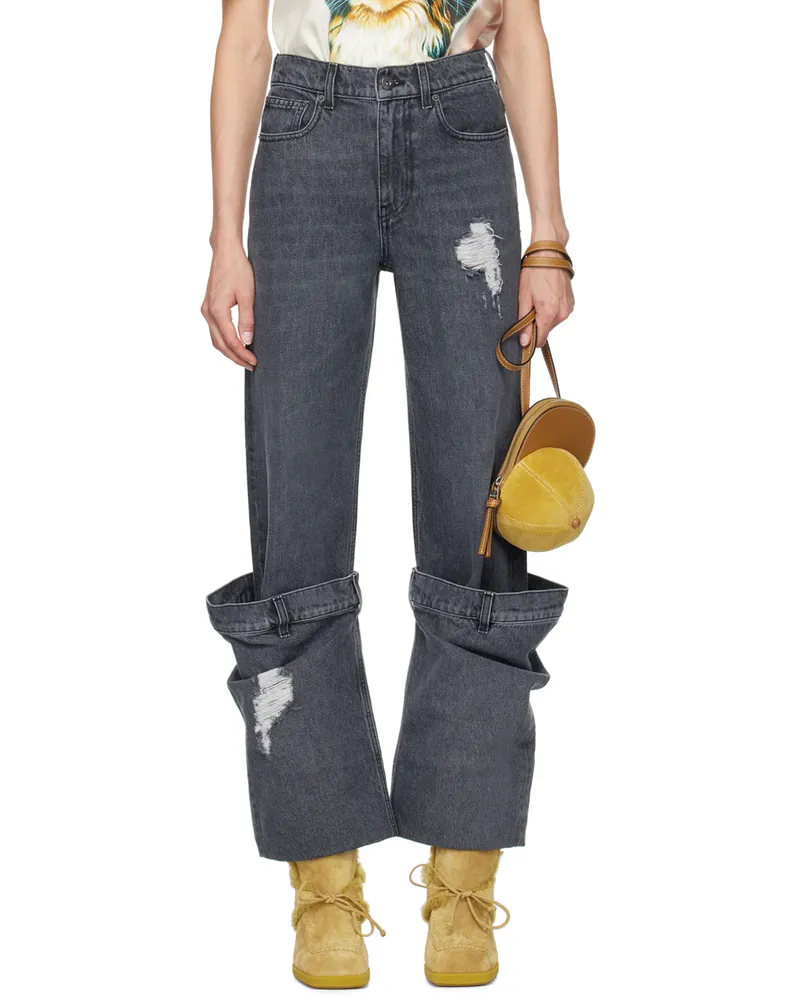 J.W.Anderson Gray Bucket Jeans 929