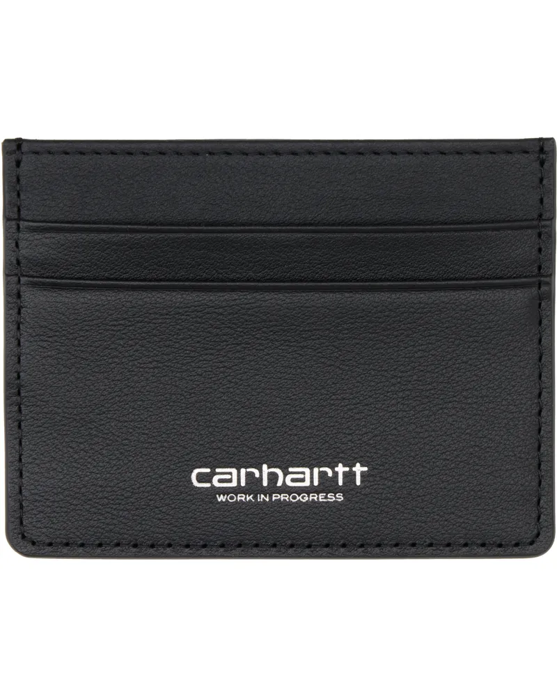 Carhartt WIP Black Vegas Card Holder 0m4xx