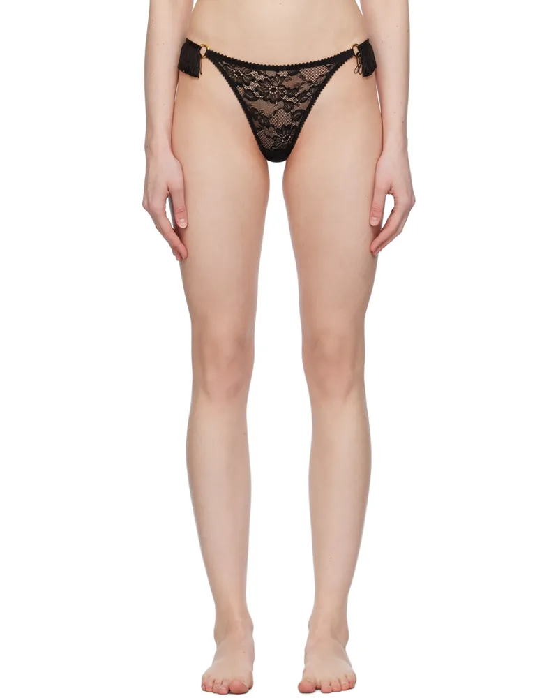 Agent Provocateur Black Miabelle Thong 001000