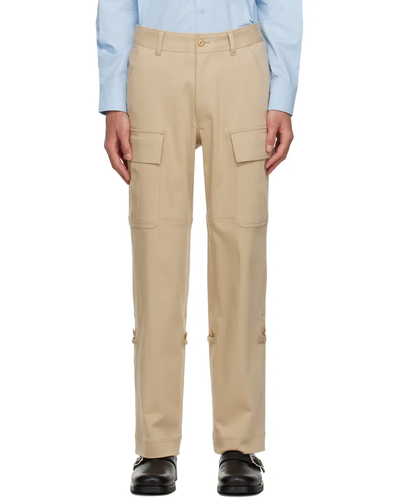 Kijun SSENSE Exclusive Beige Cargo Pants Beige