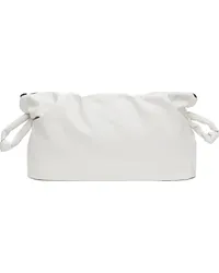 KASSL Off-White Pouch Clutch White