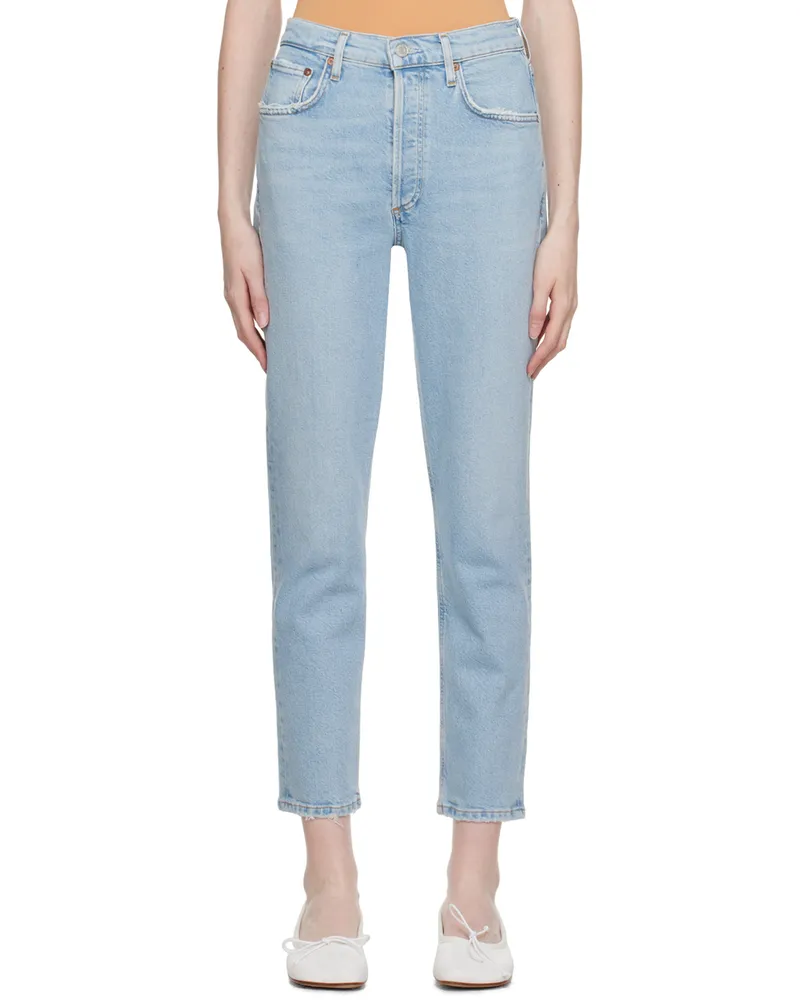 AGOLDE Blue Riley Jeans Issue