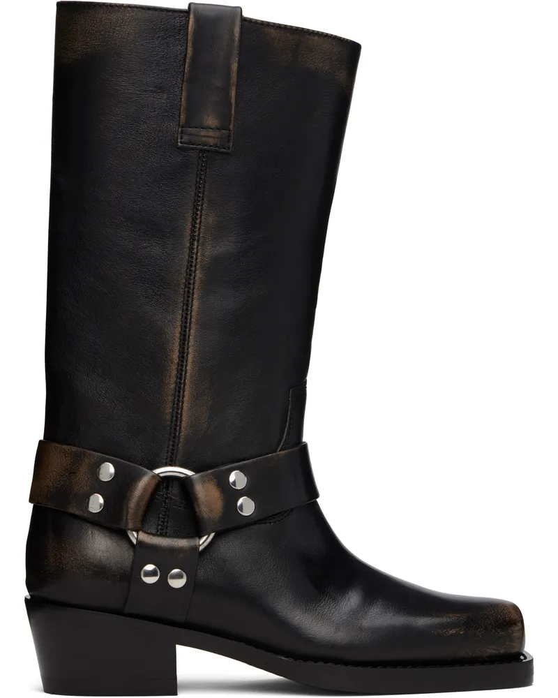 Paris Texas Black Roxy Boots Black