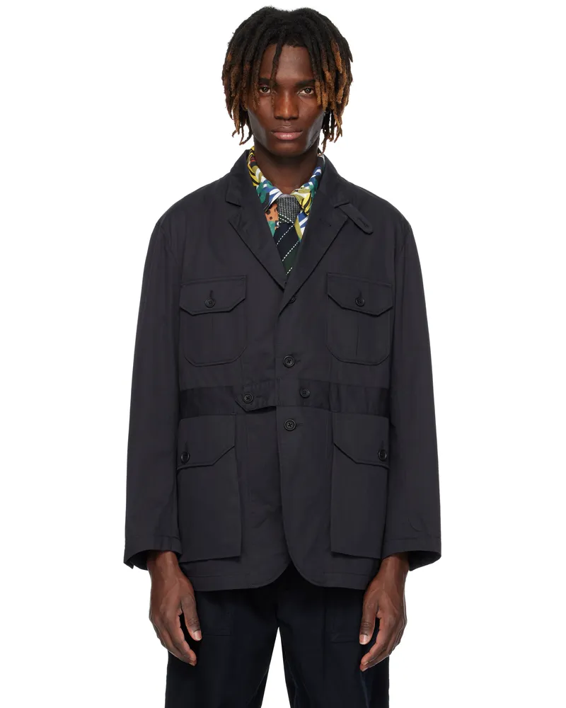 Engineered Garments Navy Folk Blazer Pb002