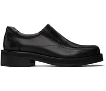 Black Moog Loafers
