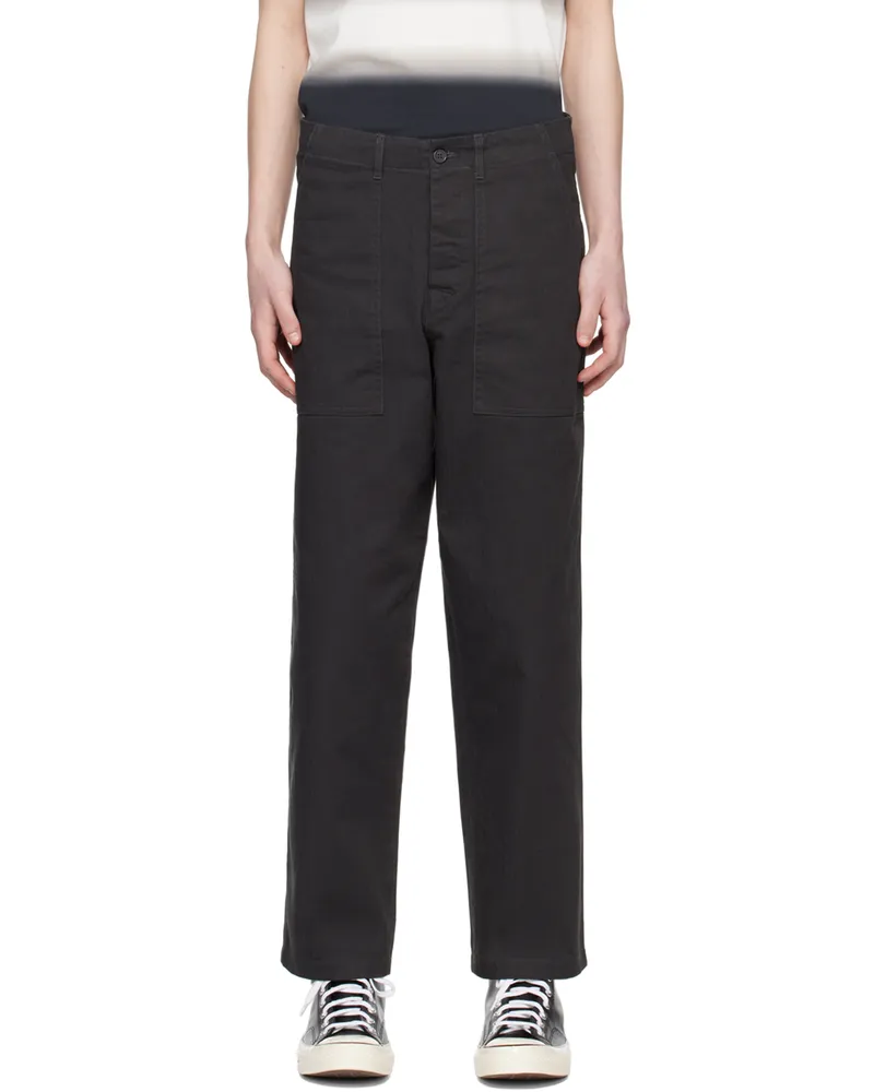 Fred Perry Gray Utility Trousers 297