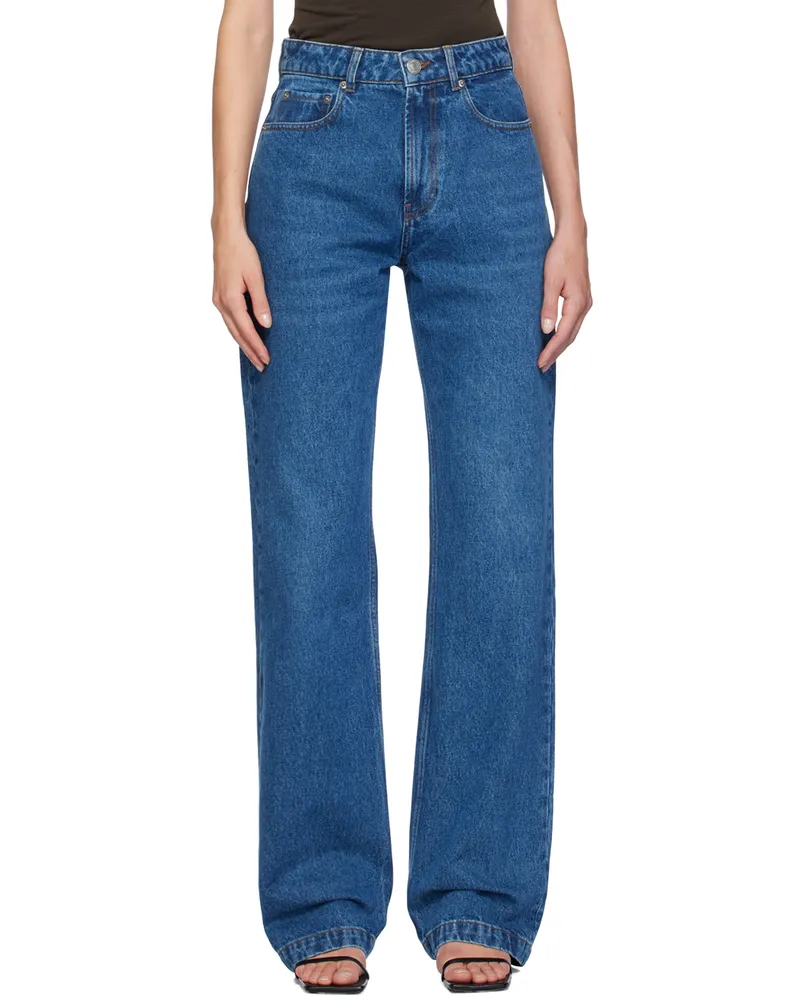AMI Paris Blue Large Fit Jeans Used