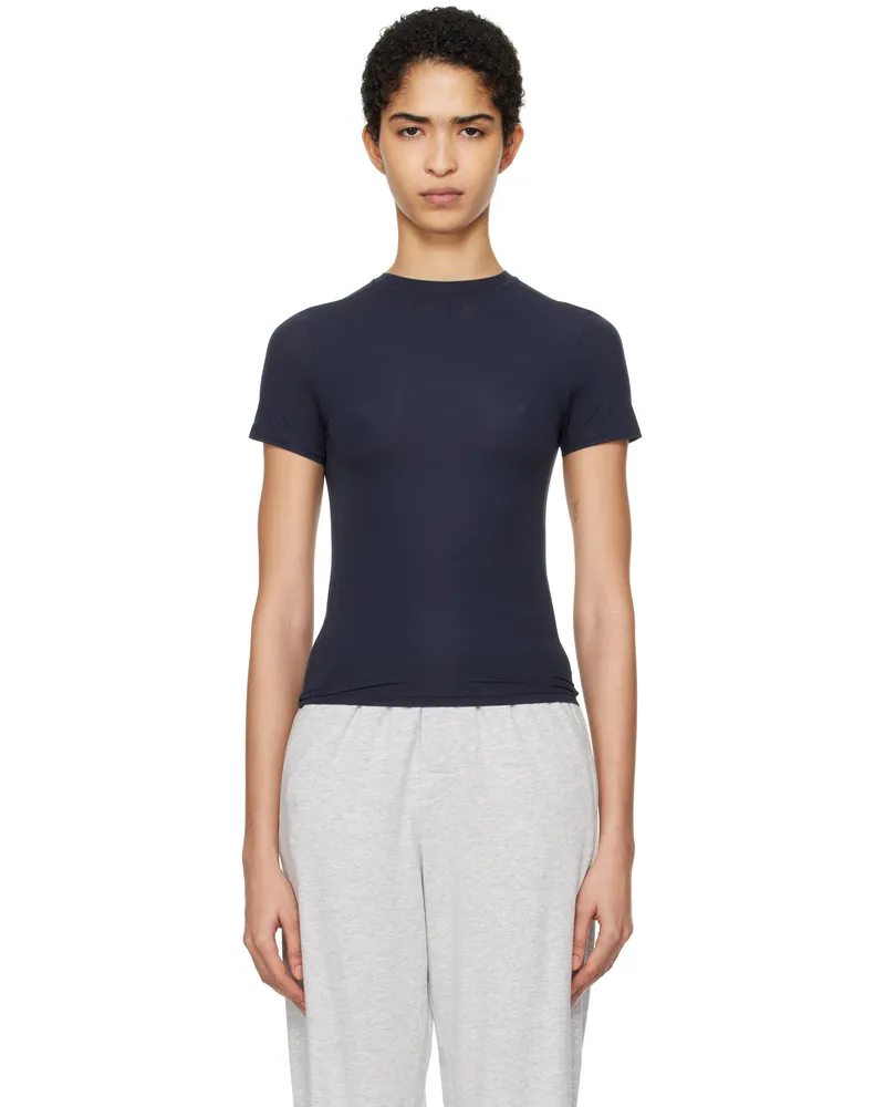 SKIMS Navy Fits Everybody T-shirt Navy