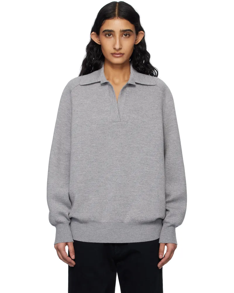 KHAITE Gray Jonas Sweater 285