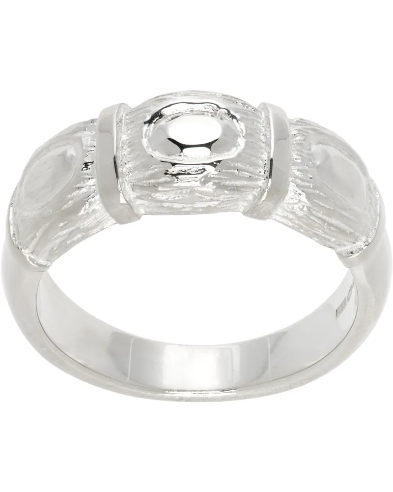 BLEUE BURNHAM Window Box Impression Ring Silver