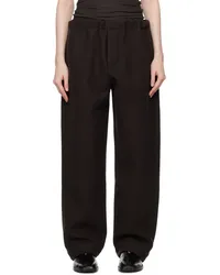 Meta Campania Collective Brown Ed Unlined Trousers Dark