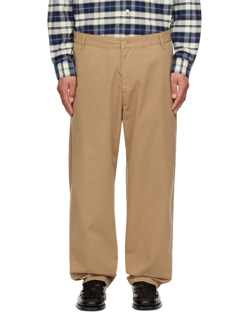 Carhartt WIP Beige Calder Trousers 8ygd