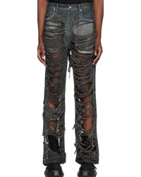 DRKSHDW by Rick Owens Gray Geth Jeans Drkdust