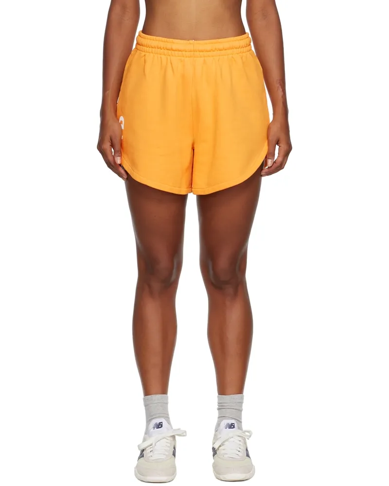 7 DAYS Active Orange Barb Sport Shorts 612