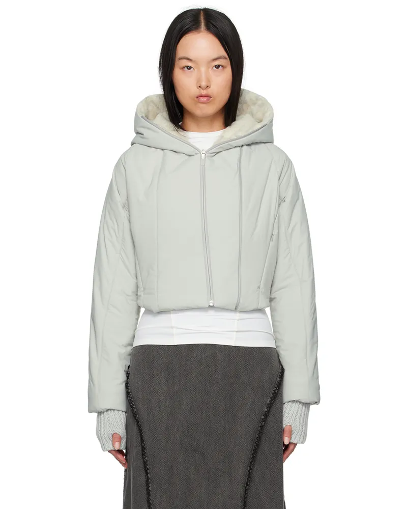 Hyein Seo Gray Padded Jacket French