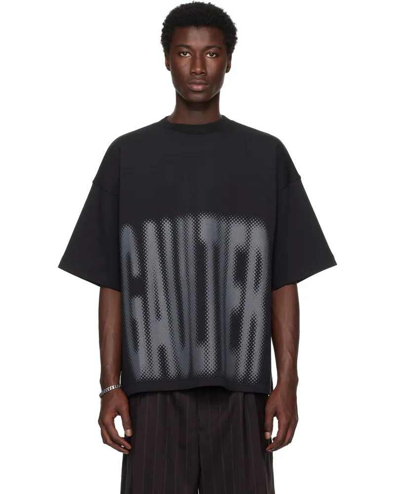 Jean Paul Gaultier Black 'The Gaultier' Boxy T-shirt 0004-black