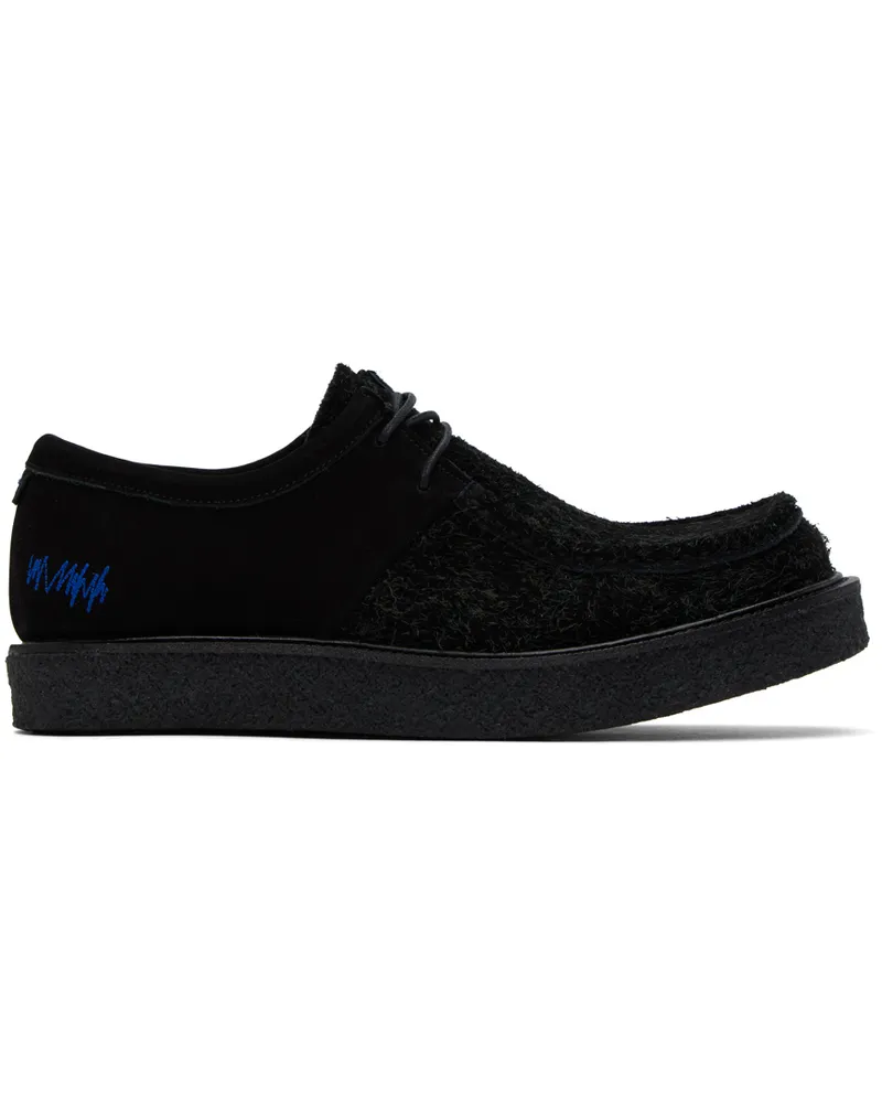 Adererror Black Square Loafers Noir