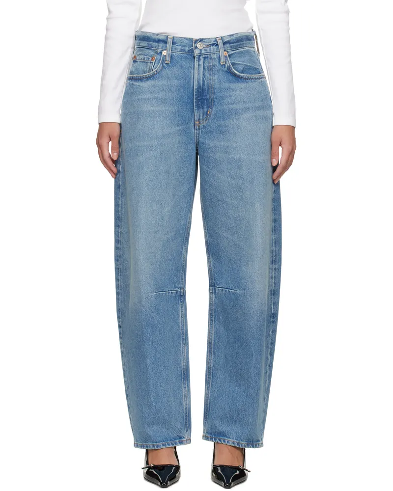 Citizens of humanity Blue Miro Relaxed Jeans Pacifica