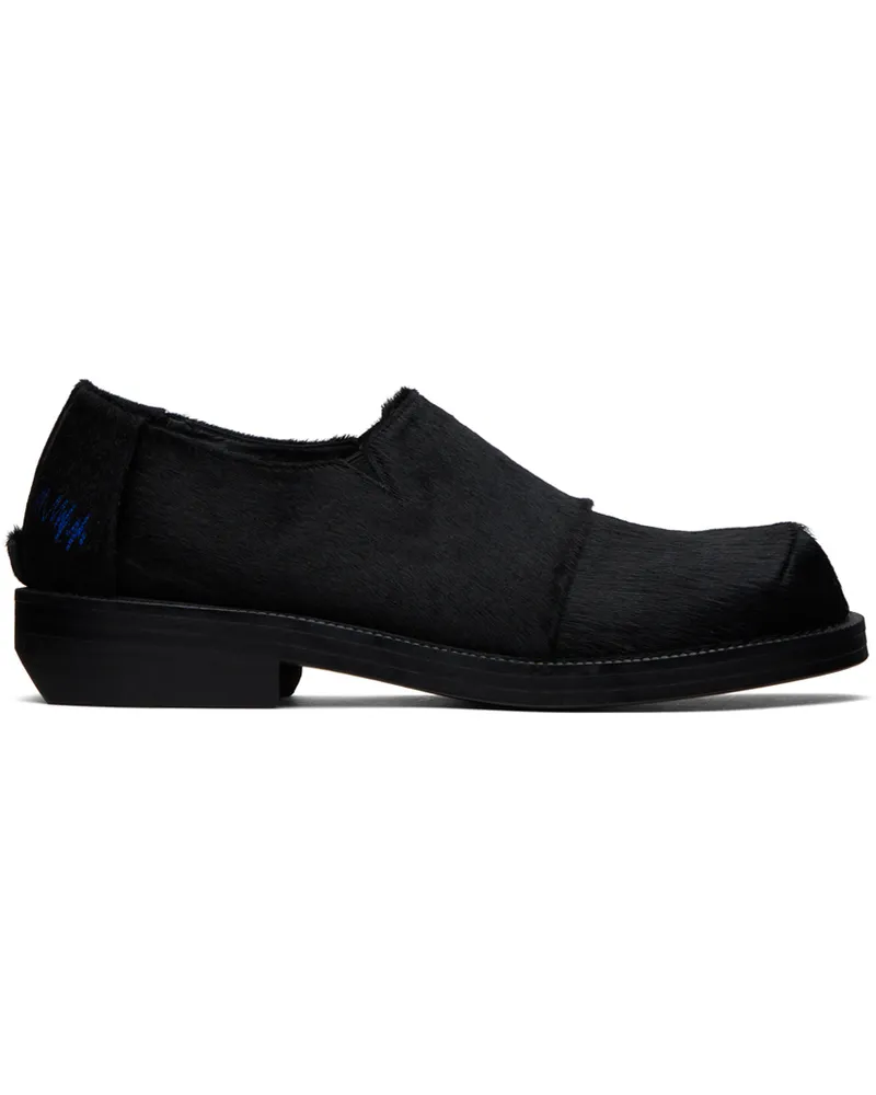Adererror Black Square Loafers Noir