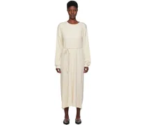 Off-White Shaw Kaftan Midi Dress