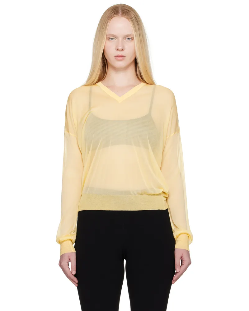 Paloma Wool Yellow Mary Sweater 100