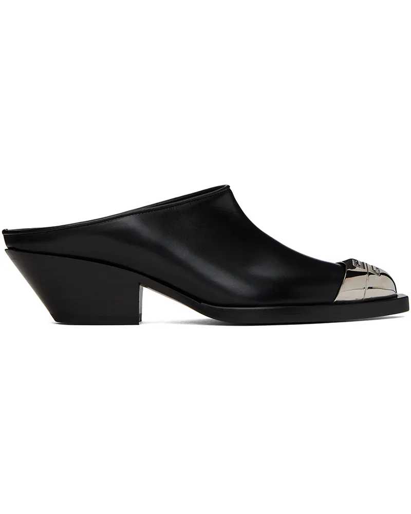 Givenchy Black Western Mules 001-black